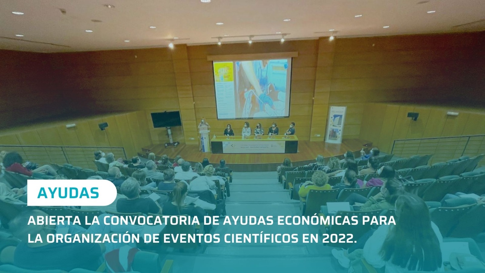 Convocatoria abierta para ayudas económicas a la organización de eventos científicos en 2022
